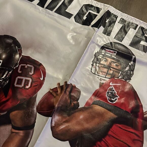 Tampa Bay Buccaneers Tailgate Man Cave Canvas  Coke Zero Large Banner 68”x34 - Picture 5 of 10